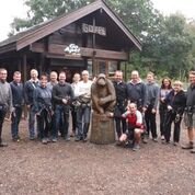 Lonsdale Services financial planning team at 'Go Ape'