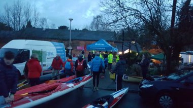 Steve Cook in the Canoe Challenge