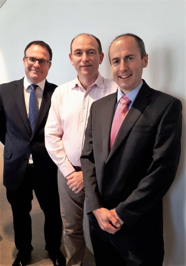 Lonsdale Services independent financial advisers - Richard Porter, Simon Hawker and Allan Ross