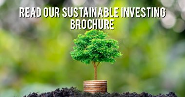 Want to invest sustainably? Read our ESG brochure to learn more