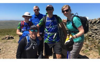 Our Lonsdale team complete the Yorkshire Three Peaks in 2018