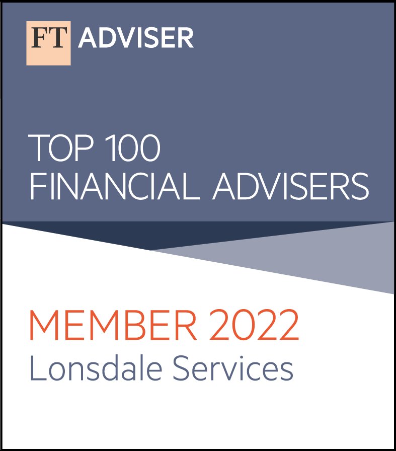 Lonsdale Services voted in Top 100 financial advisers in the UK