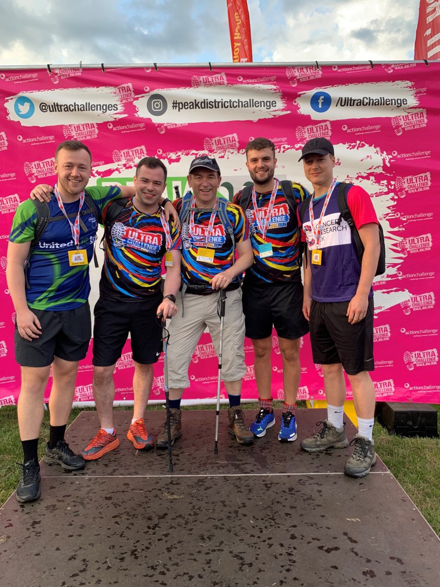 Lonsdale team complete 2023 Peak District Challenge