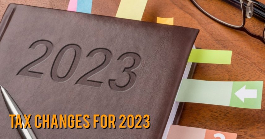 Read about tax changes due after 5th April 2023