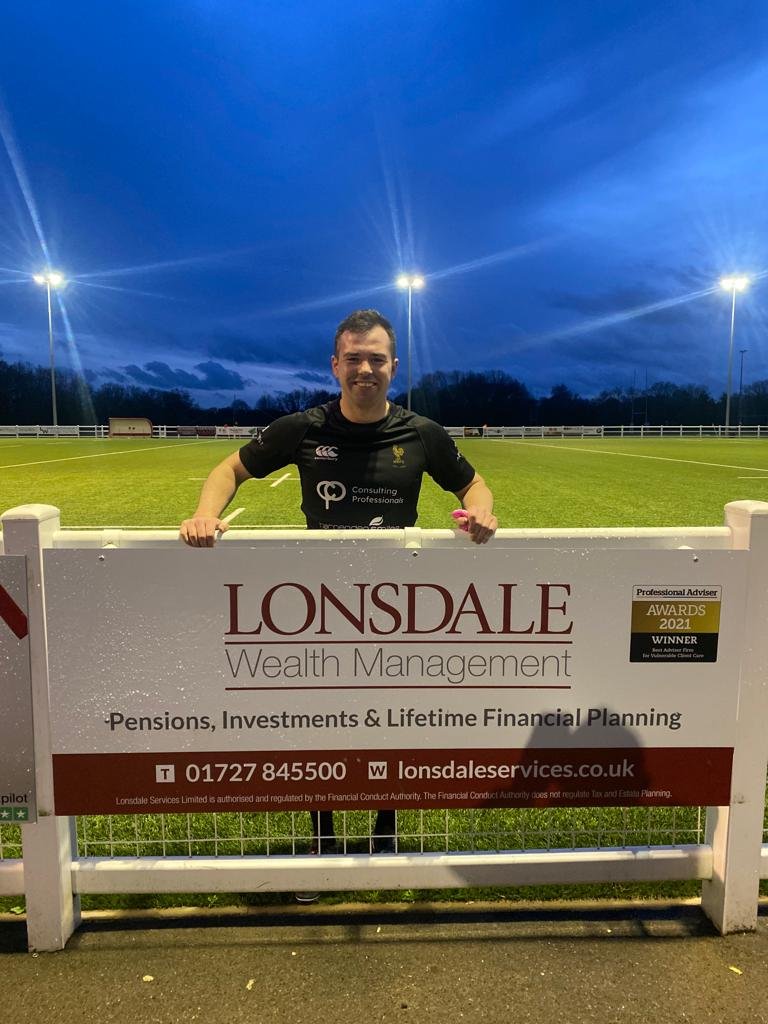 Lonsdale Services sponsor Harpenden Rugby Football Club for 2022/23 rugby season